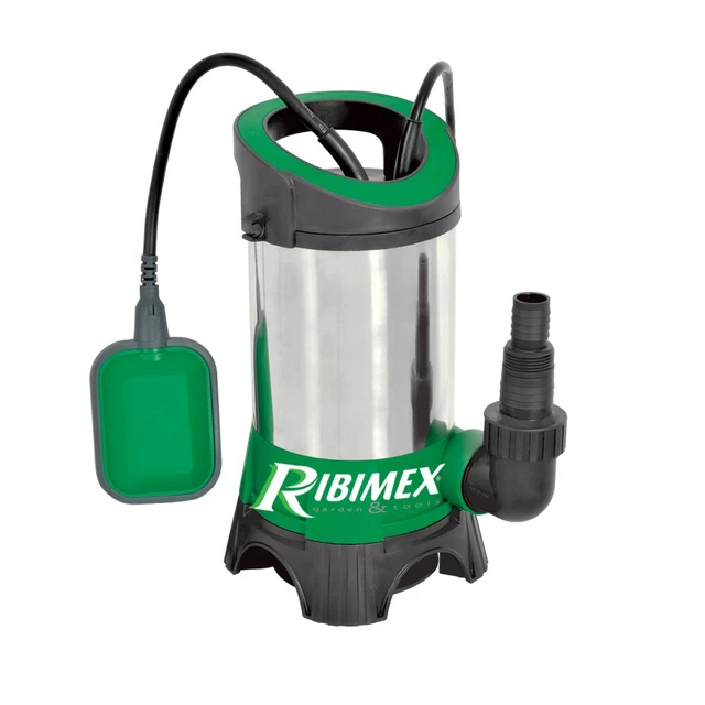 Pompa Sommersa Immersione Pro Inox Acque Scure Di Scarico 900W Ribimex