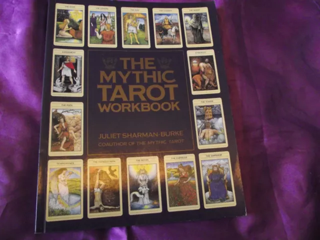 VTG 1997 Edn. MYTHIC TAROT WORKBOOK. UNUSED. *Details