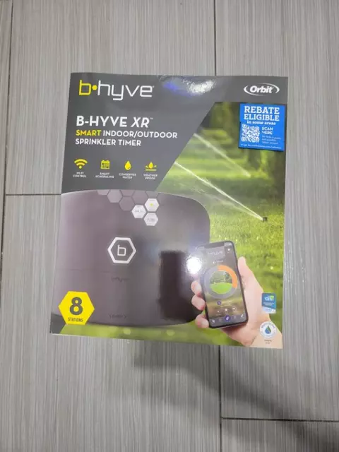 Orbit B-Hyve XR Smart 8 Zone Sprinkler Controller - Charcoal Gray