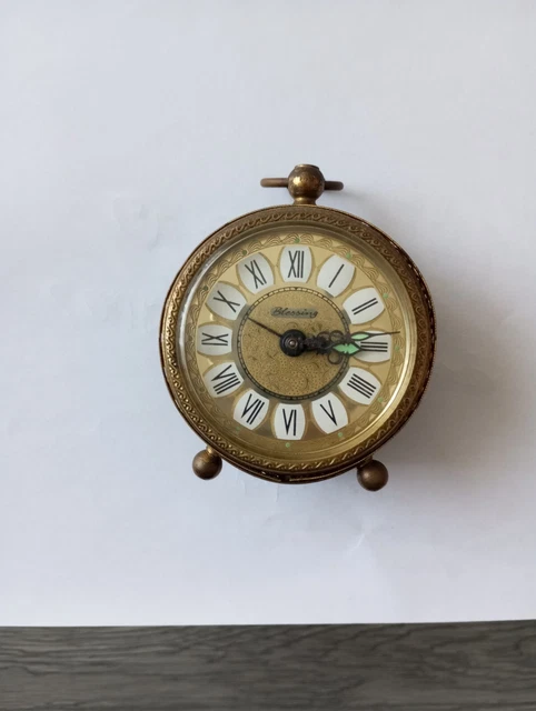 Vintage Orologio Sveglia "Blessing" Made West Germany.