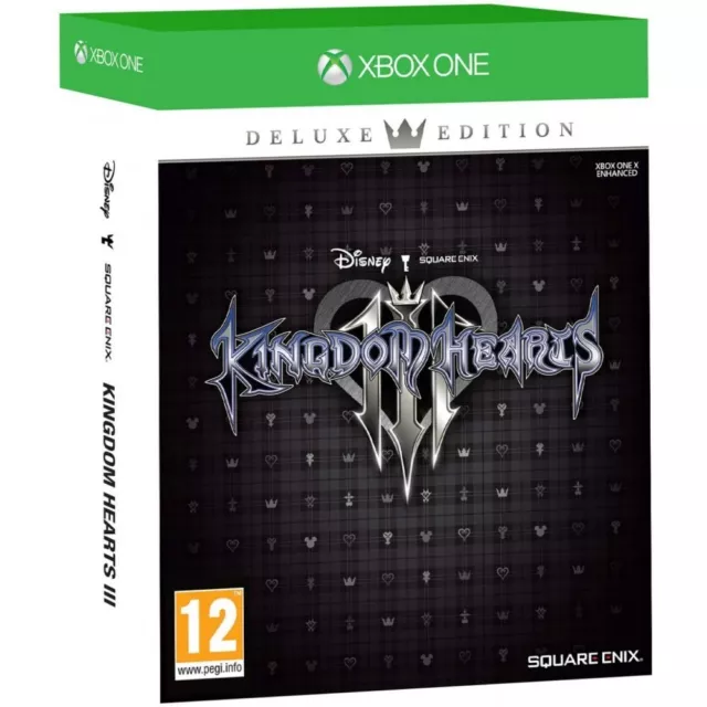 Kingdom Hearts Iii Deluxe Edition Xbox One Nuovo Gioco Ita Copertina Eng