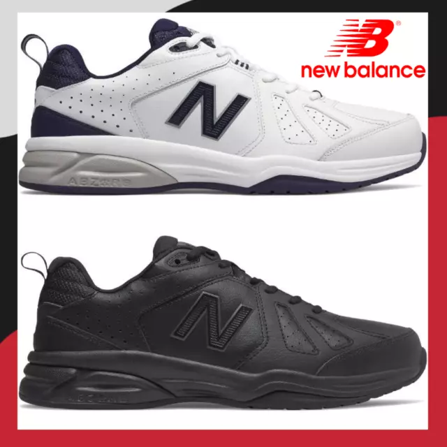 New Balance Mens MX624V5 Black or White 4E Wide Shoes US Sizes