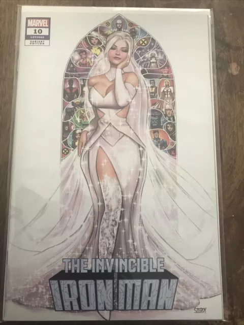 The Invincible Iron Man #10 (Nathan Szerdy Exclusive Emma Frost Trade Variant)