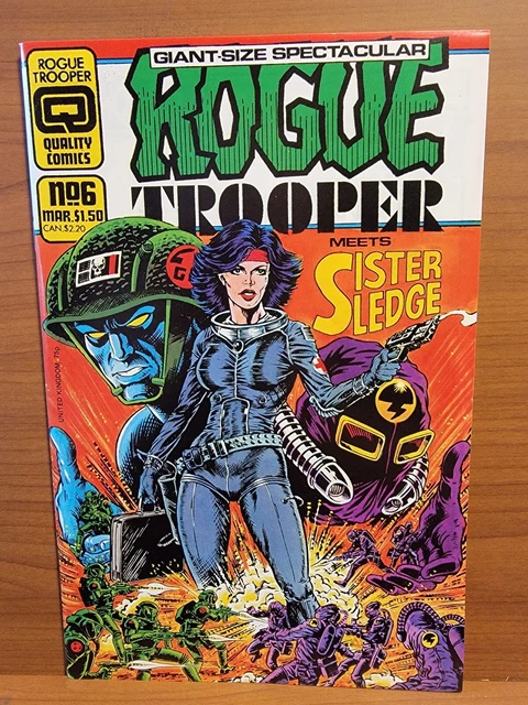 Rogue Trooper #6 Good Condition Quality Comics 1987