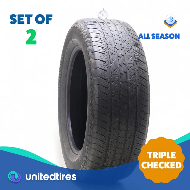 Set of (2) Used 275/60R20 Hankook Dynapro AT2 115T - 4-4.5/32