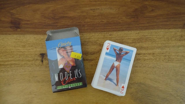 Cartes à jouer pin-up, adultes, cartes à jouer vintage, cartes