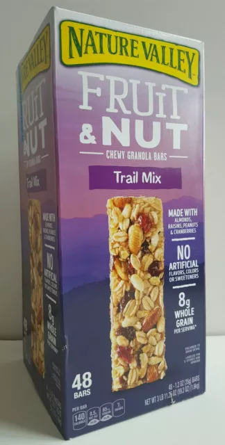 NATURE VALLEY Fruit & Nut Trail Mix chewy Granola bars