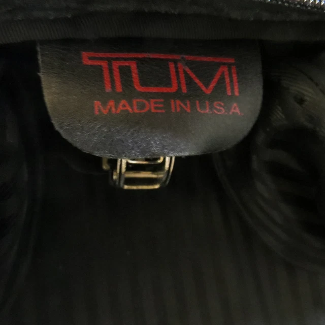 Black Tumi Alpha Ballistic Bifold Garment Bag Suitcase 231D3 11