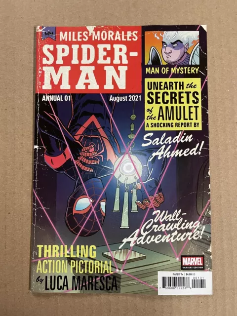 Miles Morales Spider-Man Annual #1 Fleecs Variant First Print Marvel (2021)