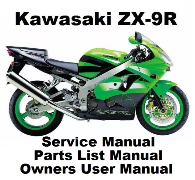 ZX-9R NINJA 900 Owners Workshop Service Repair Parts Manual PDF files ZX900 ZX