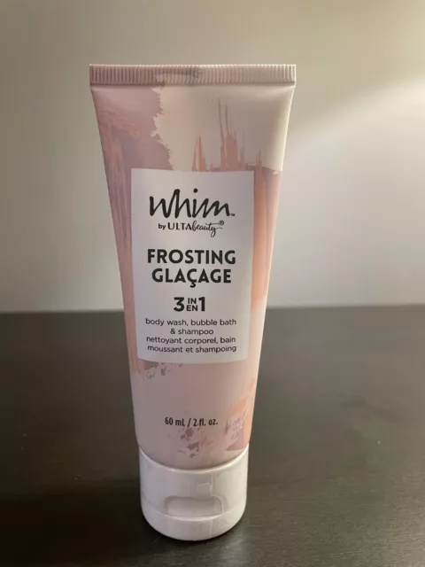 Whim by Ulta Beauty Frosting Glacage 3 in 1 Body Wash Shampoo 60 ml 2 fl oz