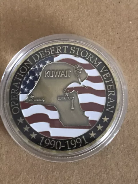 Army Challenge Coin Operation Desert Storm