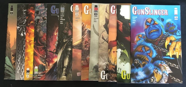 GUNSLINGER SPAWN IMAGE COMICS 13 ISSUE COLLECTION TODD McFARLANE & BRETT BOOTH