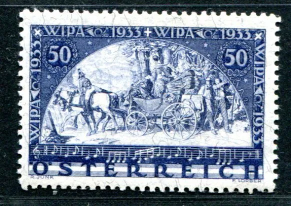 Österreich 1933 556C ** Postfrisch Blockmarke 800€(E1195