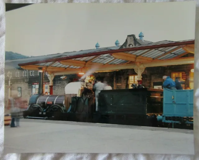 F021 - Steam Locomotive LION Keighley and Worth Valley Railway 10 x 8" Photo CRJ