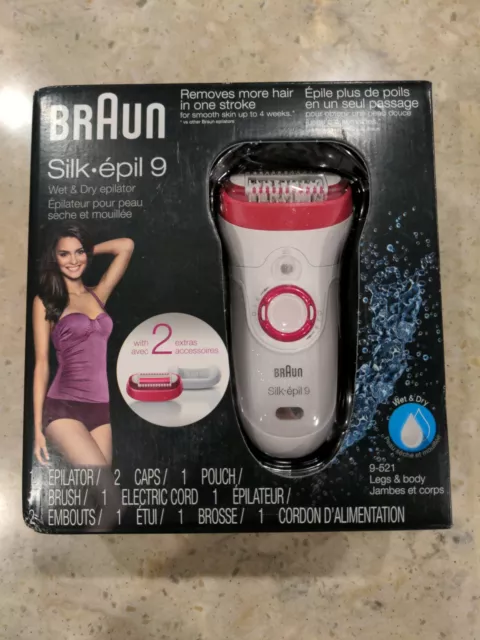 Braun Silk-epil 9 Wet & Dry Cordless Epilator