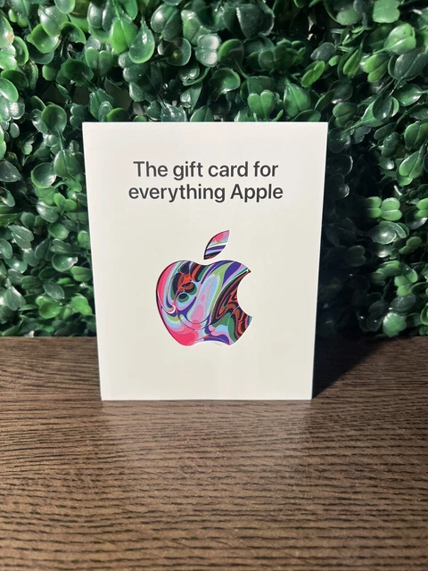 Apple gift card $180 Physical Card
