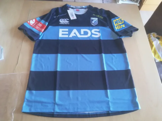 Maillot de match Canterbury Cardiff Blues Neuf taille XXXL  3XL Rugby