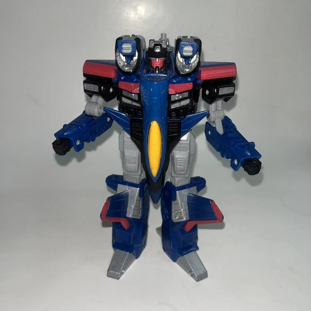 TRANSFORMERS THUNDERCRACKER BLUE Decepticons Jet Action Figure Takara