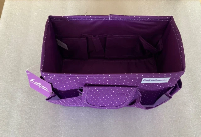 Bolso de escritorio Crafters Companion con lunares