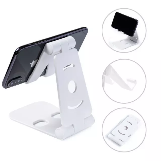 Universal Adjustable Mobile Phone Holder Stand Desk Foldable Portable