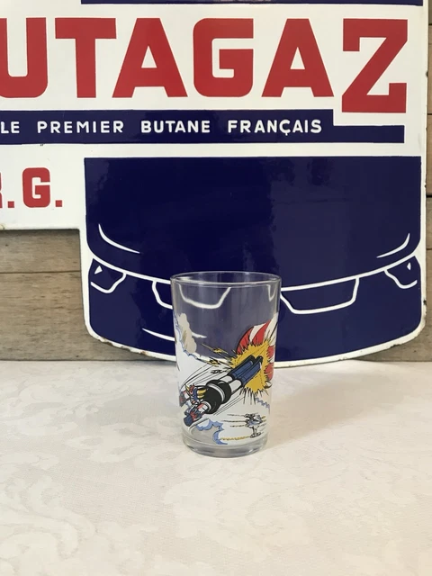 Verre Vintage Goldorak – Moutarde Amora – Dessin Animé 70/80 – France