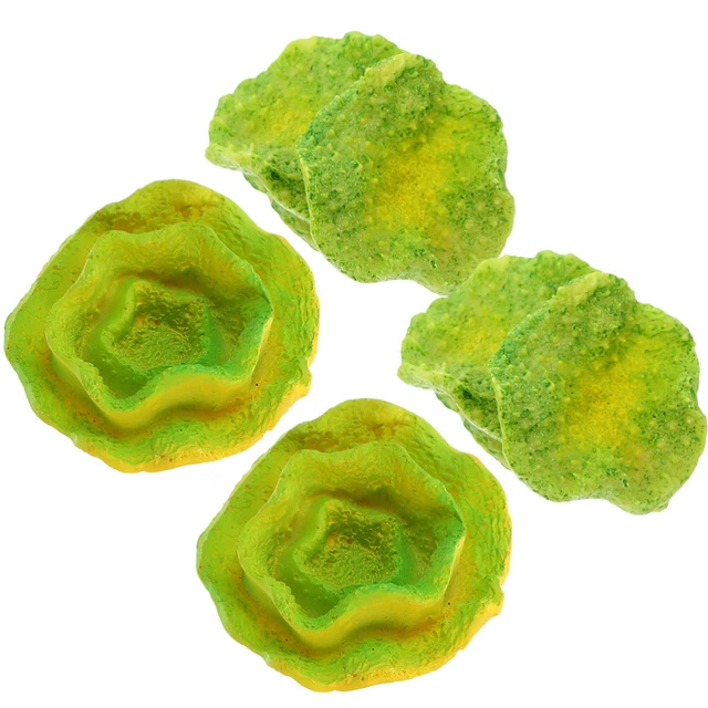 4 Pcs Fish Tank Decor Multicolor Plants The Sea Desktop Decor Coral