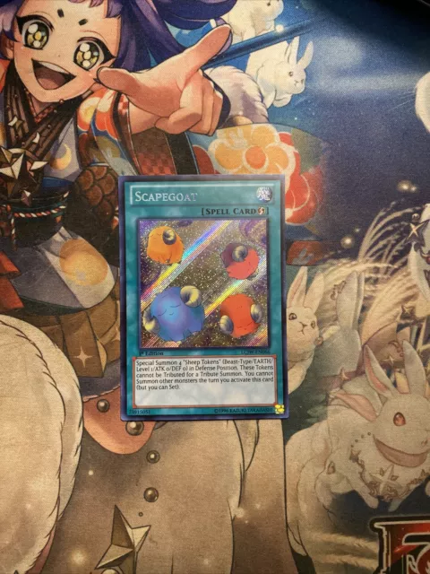 Scapegoat - LCJW-EN066 Secret Rare 1st ed VLP Yugioh Card