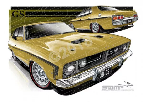 Classics XB GS XB 500 FALCON GS BRONZE A2 FRAMED PRINT (FT303)