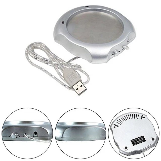 Nuevo Durable USB Calentador Té Taza de Café Taza Calentador Estera Termostática