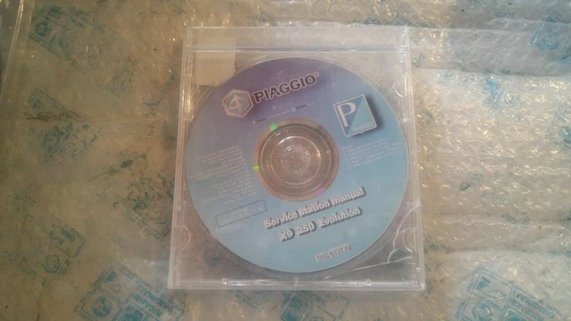 Cd Manuale Stazioni Di Servizio Piaggio X9 250 Evolution