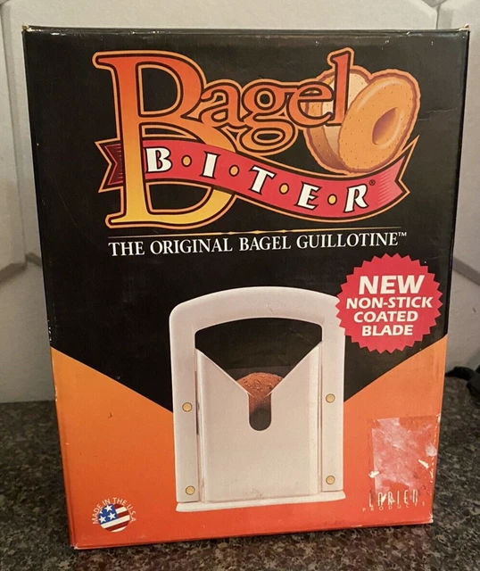 LAURIEN Products Bagel Biter - The Original Bagel Guillotine  * Made in U.S.A.