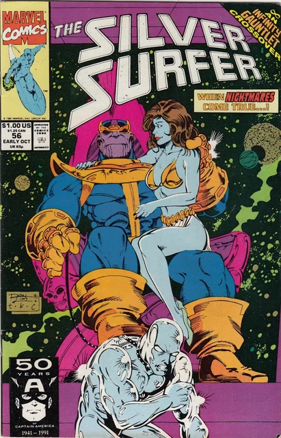 The Silver Surfer (An Infinity War Crossover)  #56 Vf  Marvel Comics
