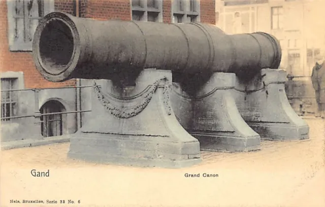 België - GENT (O. Vl.) Groot kanon - Grand Canon - Uitg. Nels Série 33 N. 6