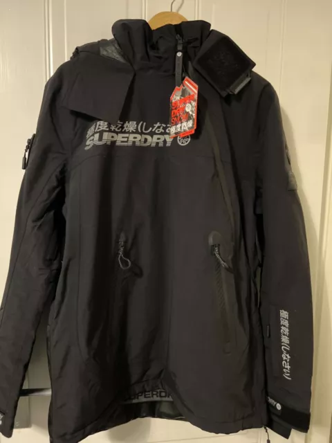 Superdry snow rescue overhead jacket shop