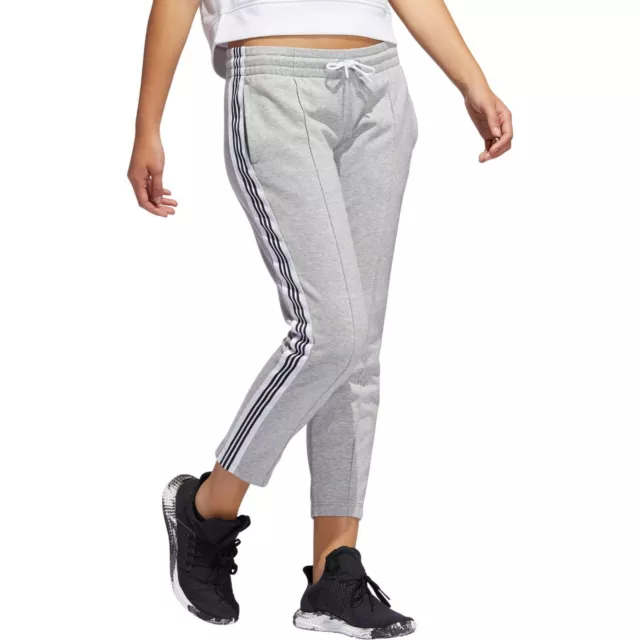 NEW Adidas Women's 7/8 Length Changeover Pants in Gray, Size M