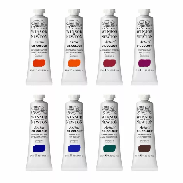 Winsor & Newton Artists' Oil Colour - All Colours - 37ml & 200ml