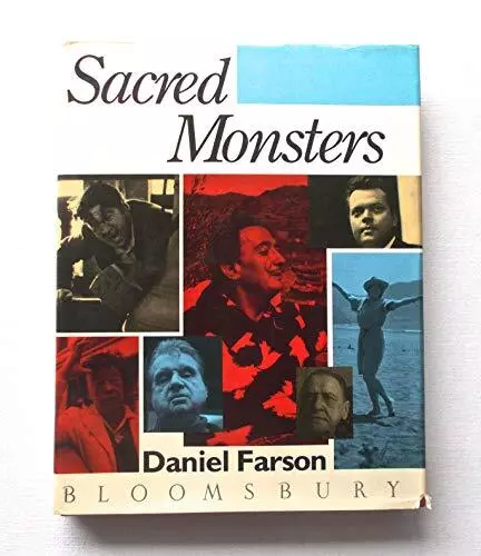 Sacred Monsters by Farson, Daniel Hardback Book The Cheap Fast Free Post
