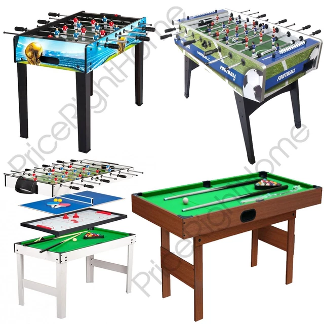 KIDS GAMES TABLES Football Pool Tennis Speed Hockey Play Sets