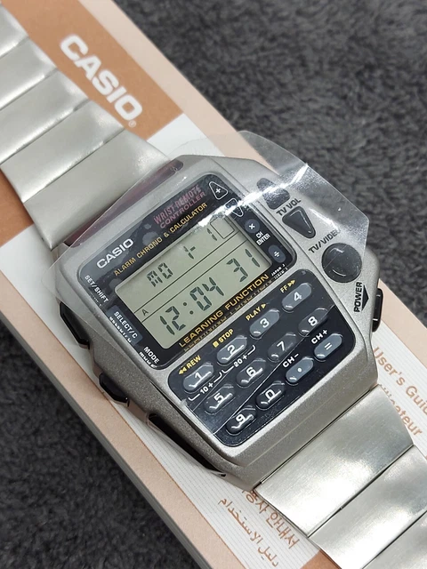 New Nos Vintage Casio Cmd-40 Tv Remote Controller Digital Men'S Watch With  Box £345.00 - Picclick Uk