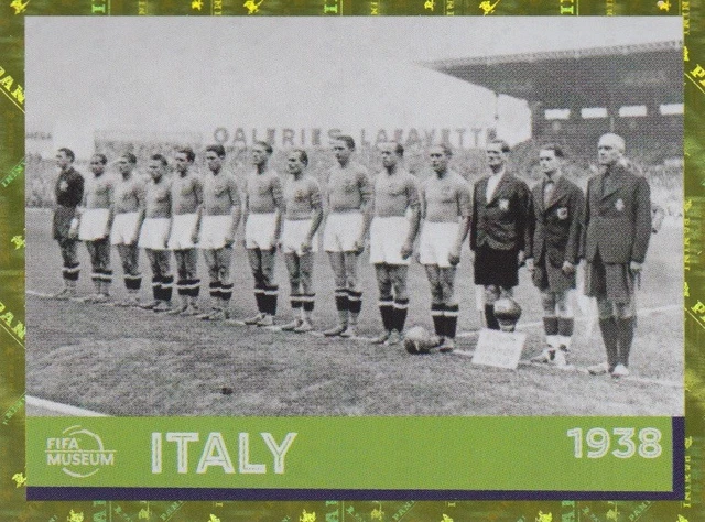 Panini Sticker Fußball WM 2022 FWC 20: Italy 1938 Team / Mannschaft Bild Qatar