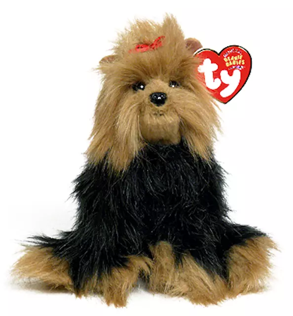 Ty Beanie Baby -YAPPER THE DOG 6" Plush New MWMT's