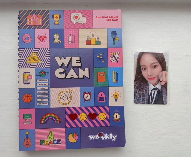 WEEEKLY WE CAN Wave Kpop Album CD Soojin MMT 2 POB Photocard EUR 10,28