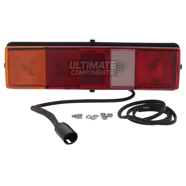 REAR LIGHTS FORD Transit Tail Tipper Lamps Pickup Luton Mk7 1 Pair Left ...