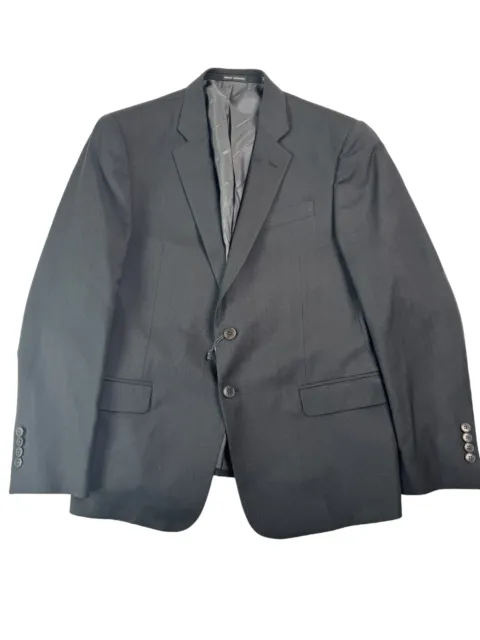 AX Armani Exchange Slim Fit Mens Dark Charcoal 42R Suit Jacket Sport Coat