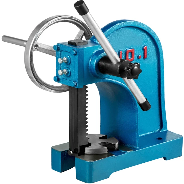 Ratchet Arbor Press 1Ton Rivet Press Machine Ring Type Cast Iron Assembly AP-3