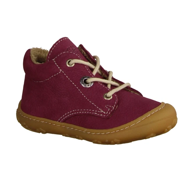 Ricosta Corany 1221200362 scarpe da corsa bambina foderate, pelle, fucsia