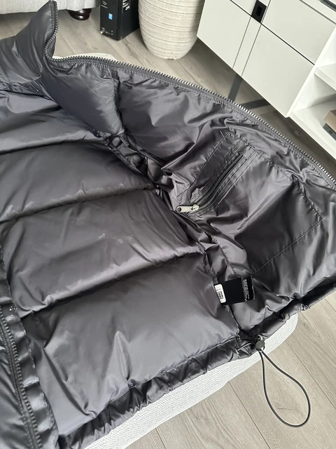 The North Face 700 Nuptse Puffer Jacket Black Men’s Small Padded Waterproof Down 10