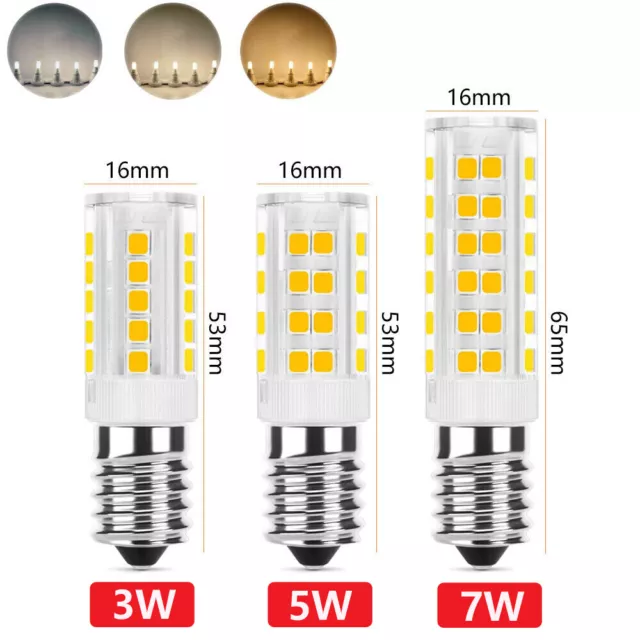 E14 LED Birne Warmweiß/Kaltweiß 3W 5W 7W Glühbirne Leuchtmittel lampen SMD 220V