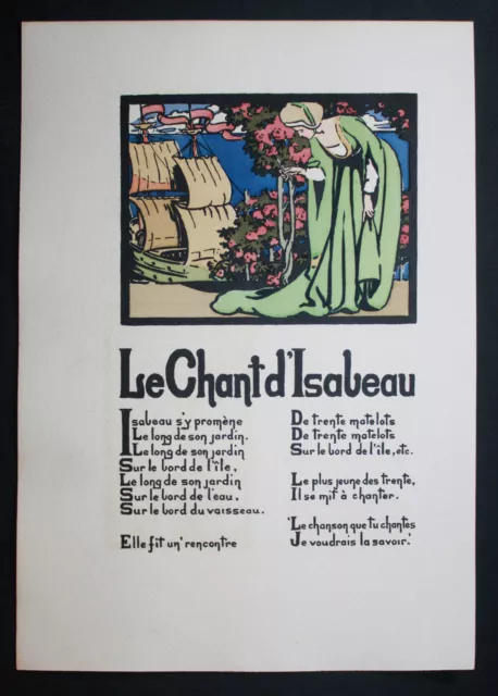 ❤️ W. GRAHAM ROBERTSON 1905 Québec Canada Chansons Uzanne Bibliophilie Rare EO 2